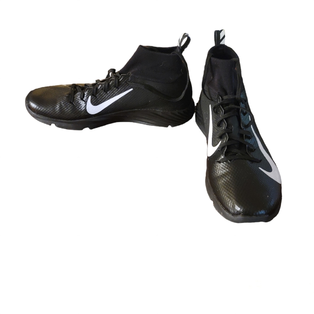 Nike Vapor Untouchable Speed Turf 2 Football Shoes Black/ White Size 12 - Picture 3 of 7